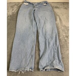 Abercrombie & Fitch High Rise Light Blue Jeans